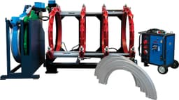 პოლიეთილენის მილის პირა-პირა შედუღების აპარატი AL 1200 - 1