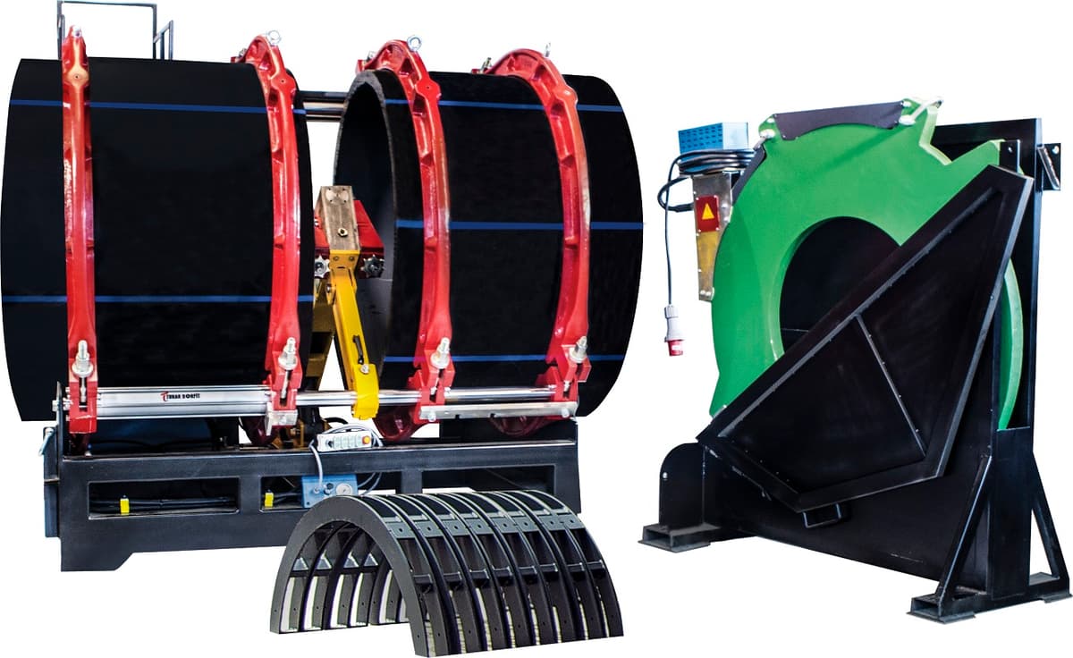 პოლიეთილენის მილის პირა-პირა შედუღების აპარატი AL 1600