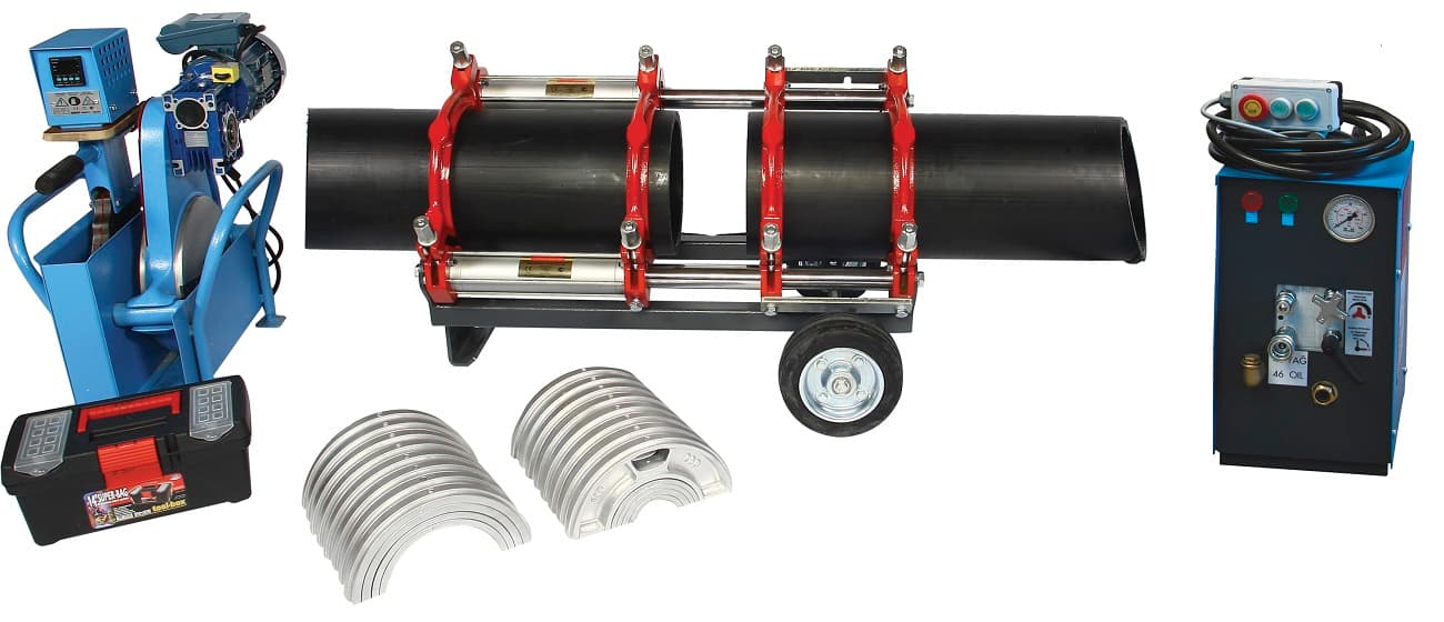 პოლიეთილენის მილის პირა-პირა შედუღების აპარატი AL 250