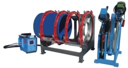 AL 1000 (710-1000) პოლიეთილენის მილის პირა-პირა შედუღების აპარატი, ჰიდრავლიკური - 1