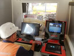 მბრუნავი საღარავი თავი ტურბინის ამძრავით TURBO III 1.1/4″ USB Duesen 2300 - 2