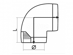 EF Tapping Tee ( Without Valve)360° ელექტრო უნაგირი d40-20 PN16 _დან d90-63_მდე PN16 - 2