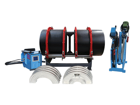 AL 1200 (800-1200) პოლიეთილენის მილის პირა-პირა შედუღების აპარატი, ჰიდრავლიკური