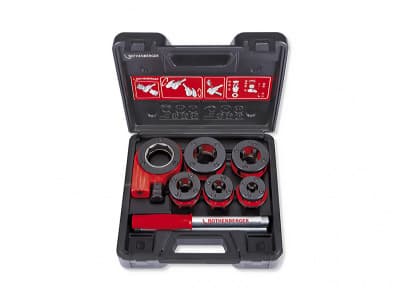 ძაფის საჭრელი საძირკველი ჯოხით SUPER CUT (Super Cat) 1/2 – 1″ BSPT ROTHENBERGER 70780X