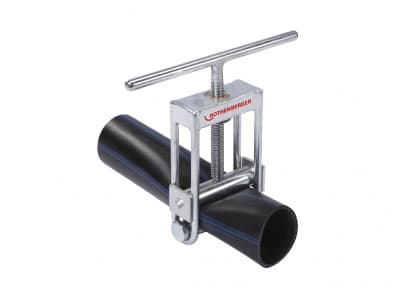 პოლიეთილენის მილების მექანიკური ჩამკეტი 20დან 63 მმ-მდე დიამეტრით