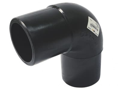 Elbow მუხლი 90° d20-90 PN16_დან d90-90 PN16 _მდე