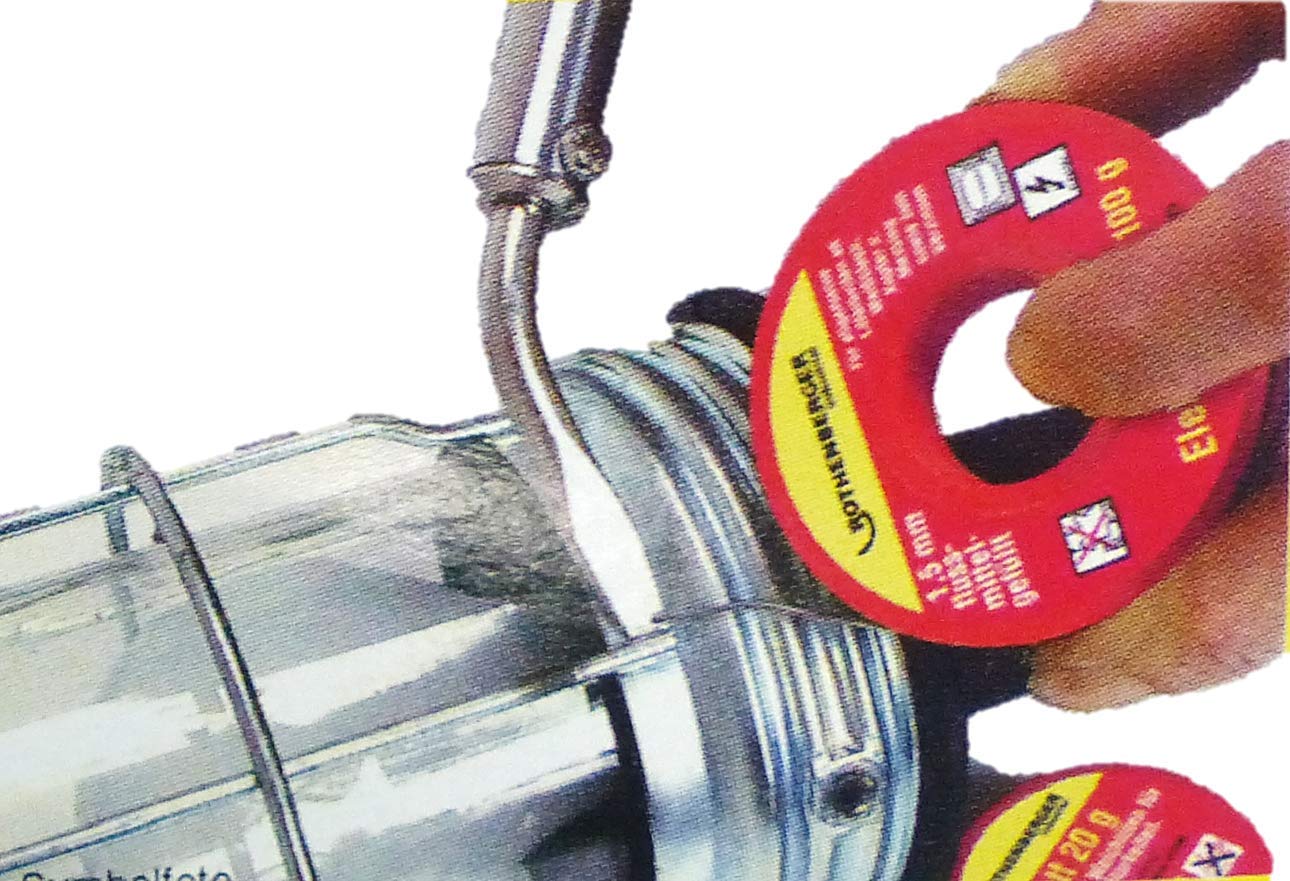 რკინის შედუღების ნაკრები 25W/80W - 4