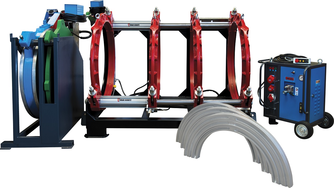 პოლიეთილენის მილის პირა-პირა შედუღების აპარატი AL 1000