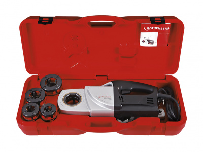 71450 SUPERTRONIC 1250-Set, მილის გარე ხრახნის ელექტრო მომჭრელი 1/2 – 1.1/4″