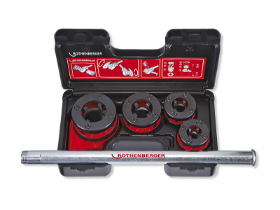 70781X SUPER CUT მილის გარე ხრახნის მექანიკური მომჭრელი  1/2 – 1.1/4″