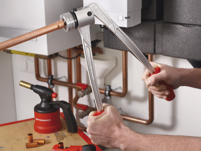 011180X COMBI KIT სპილენძის მილის გამაფართოებელი ქანჩი 12- 22მმ - 2