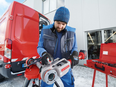 მილის გარე ხრახნის ელექტრო მომჭრელი SUPERTRONIC 2000 E, 1/2 – 2″ - 8