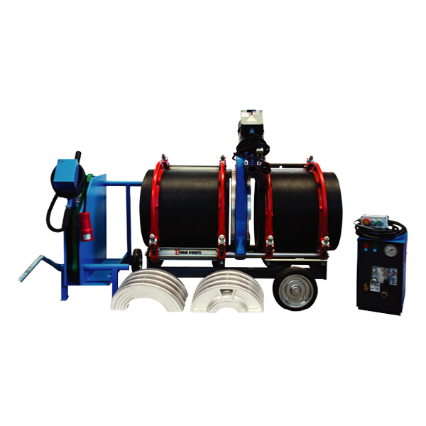 CRJH 250 (75-250) პოლიეთილენის მილის პირა-პირა შედუღების აპარატი  ჰიდრავლიკური - 3