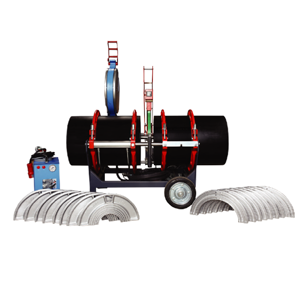 AL 500 (180-500) პოლიეთილენის მილის პირა-პირა შედუღების აპარატი, ჰიდრავლიკური